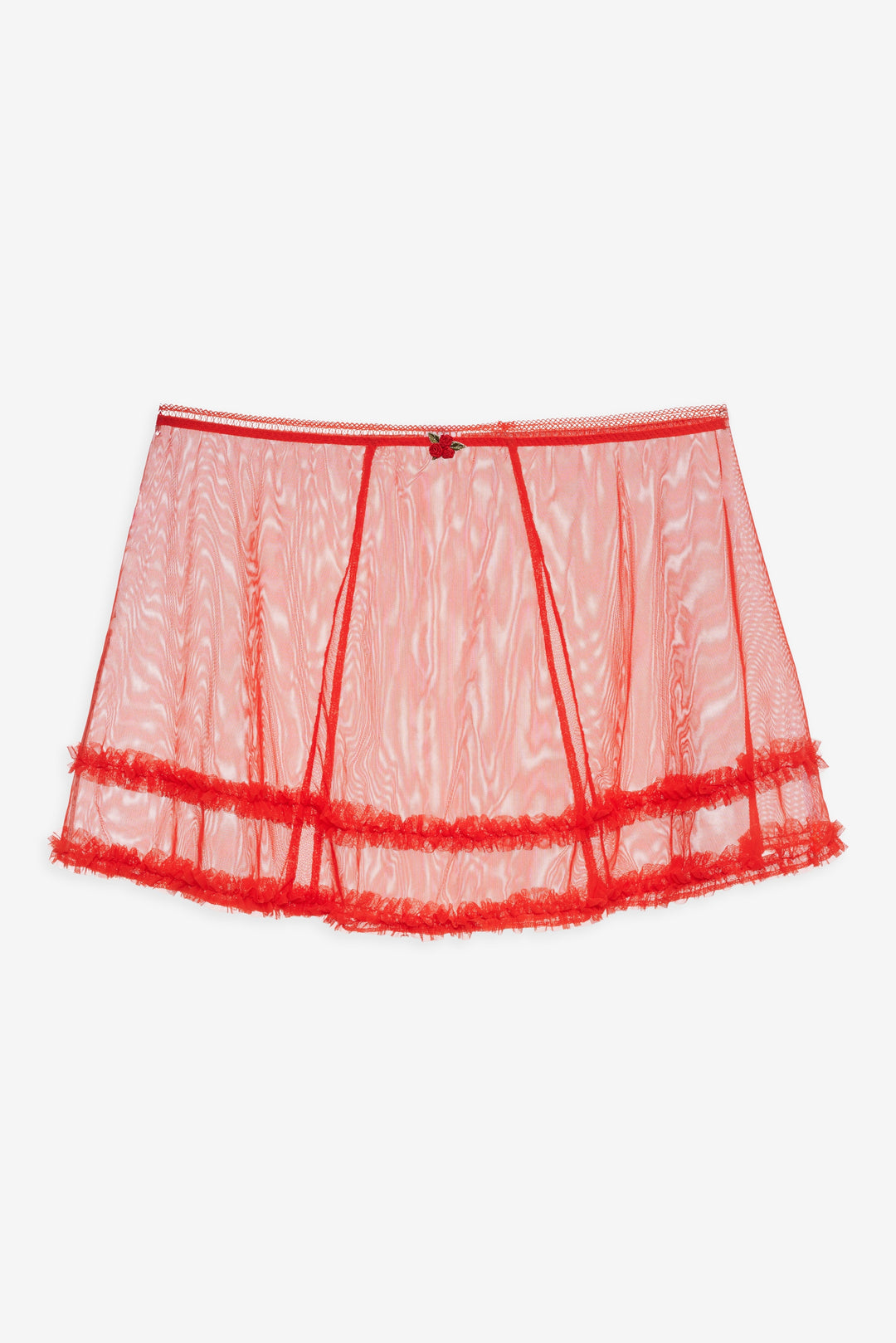 Gene Slip Skirt — Red - Image 5