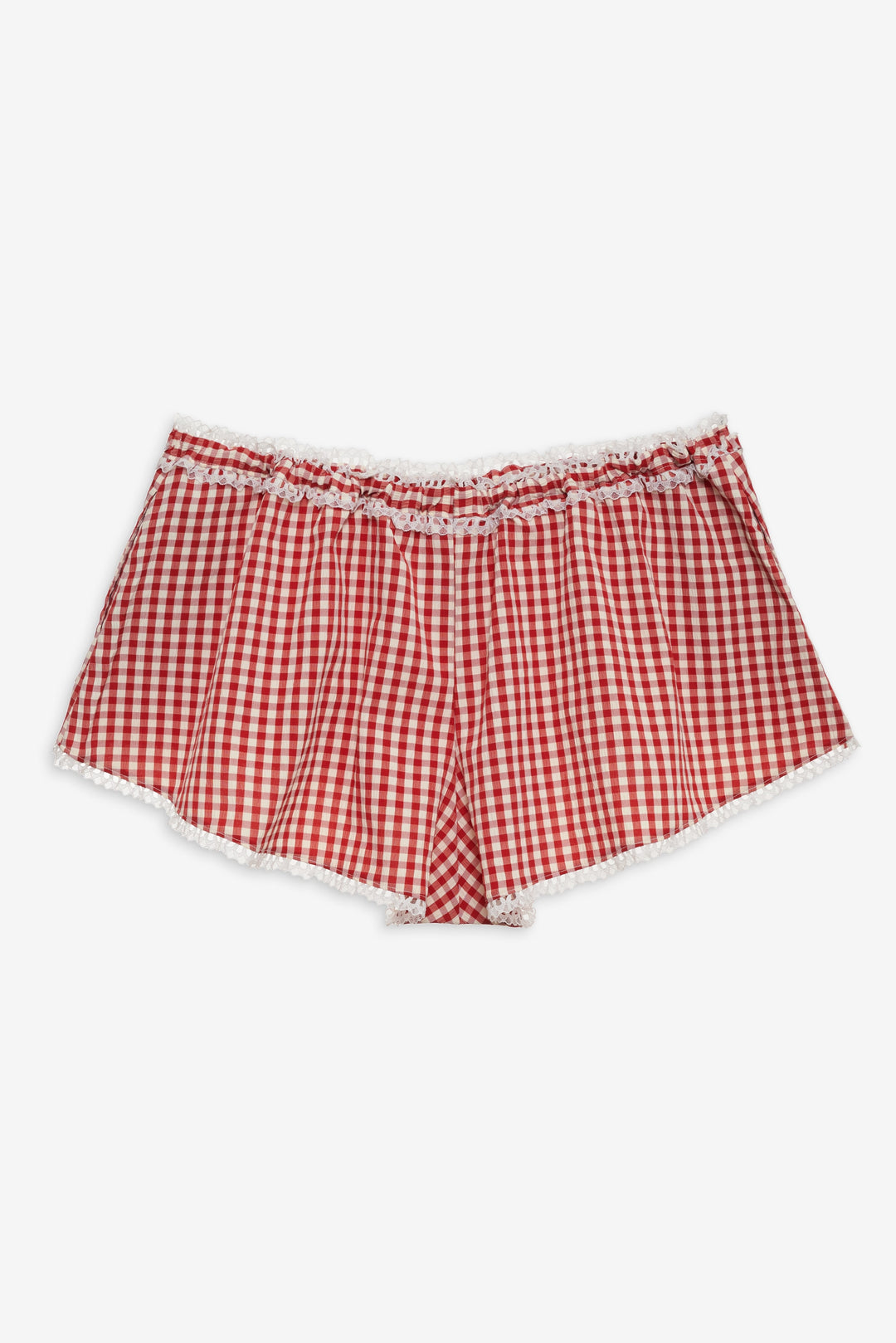 Scotch Bonnet Gingham Short — Red - Image 6