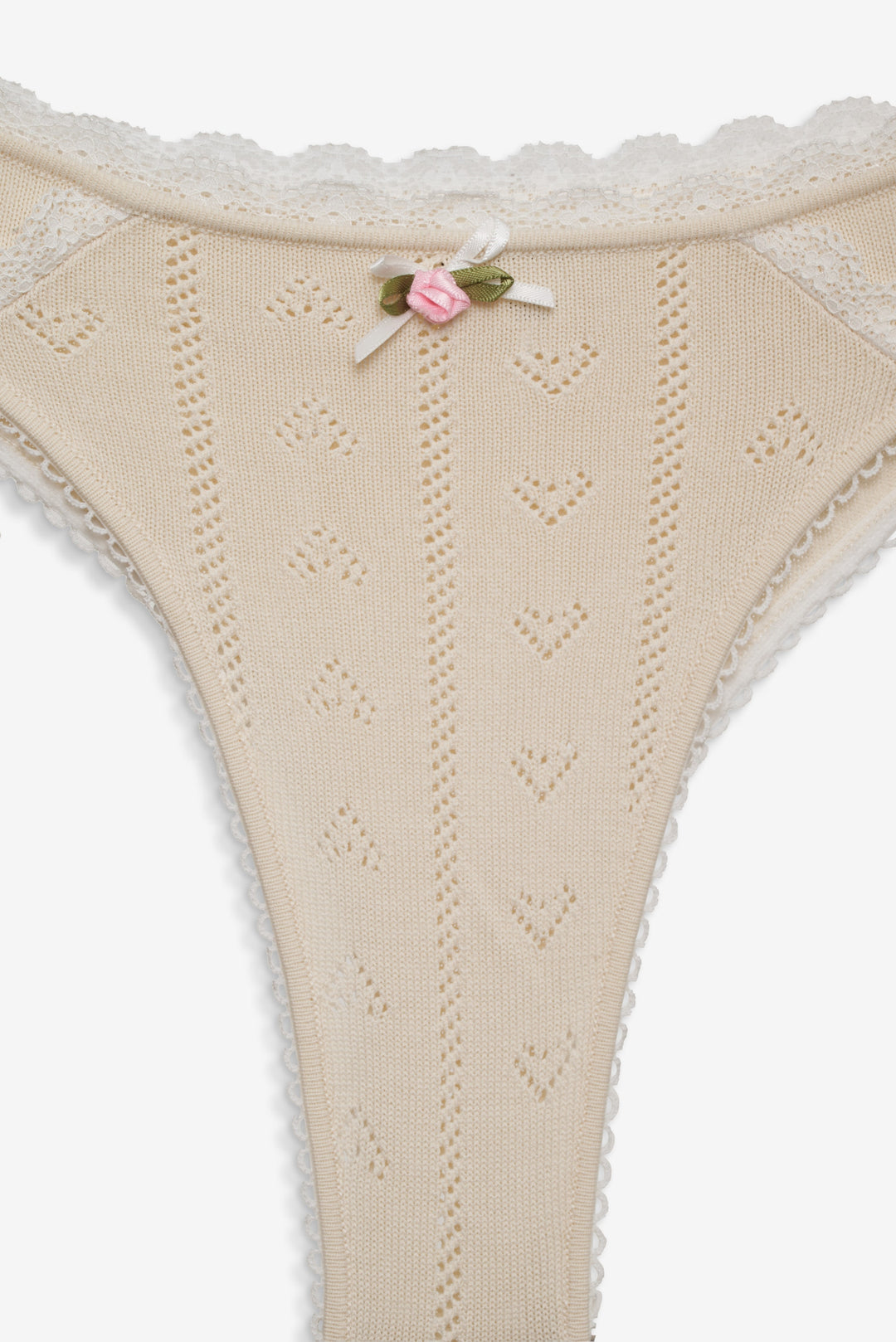 Angelina Knit Panty — Cream - Image 2