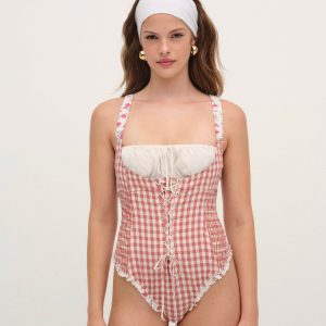 Georgia Bodysuit — Mauve