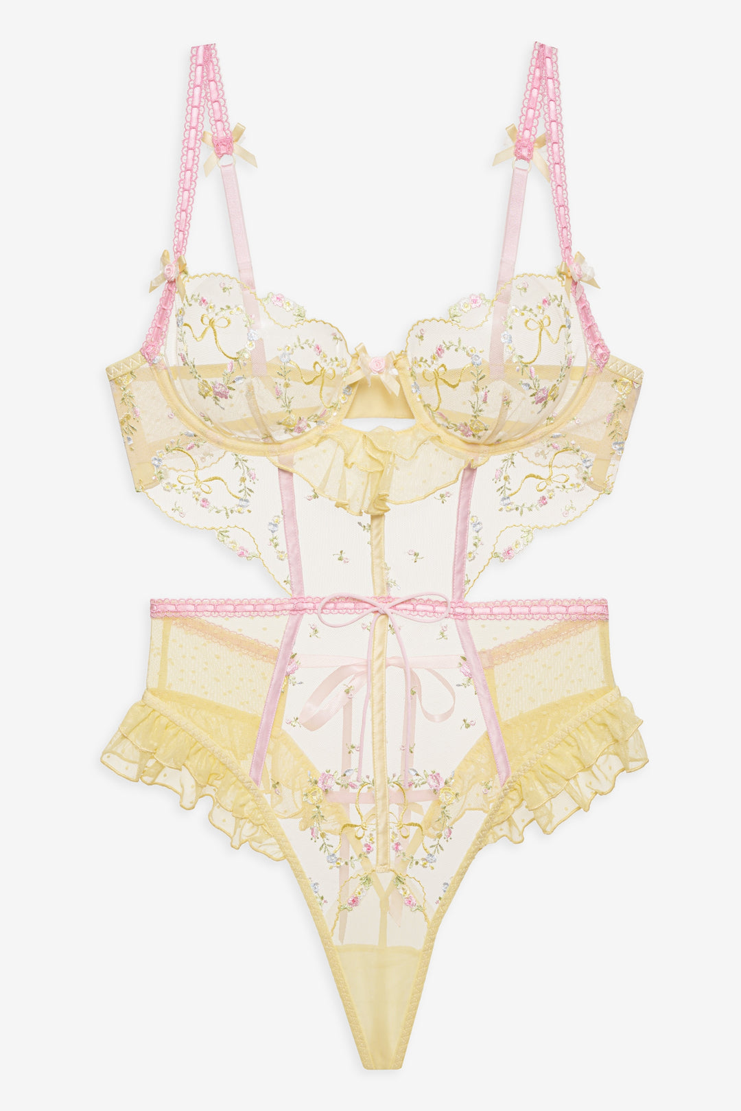 Sunny Bouquet Teddy — Multi Yellow - Image 6