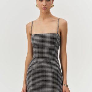 Savannah Mini Dress — Black