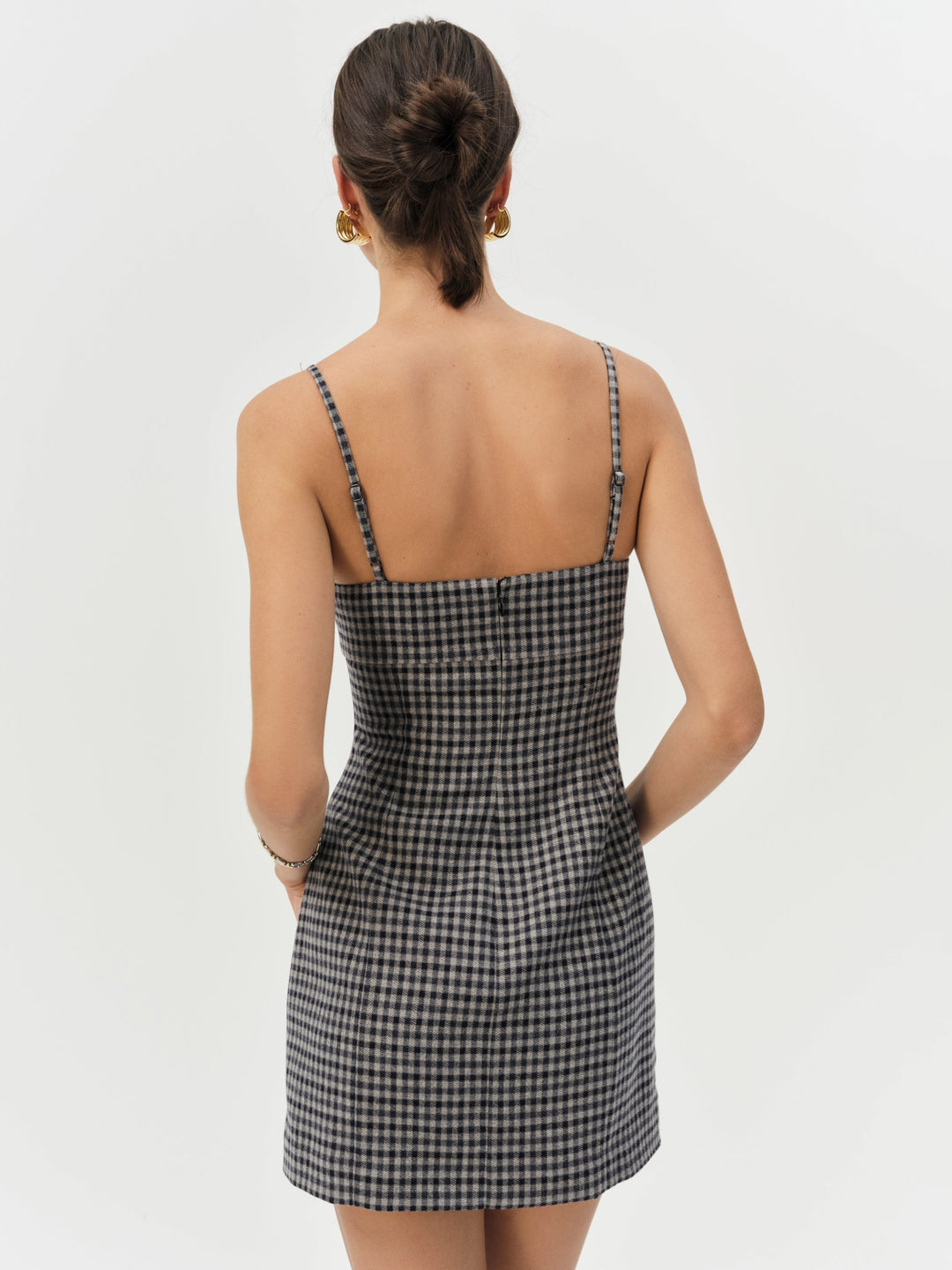 Savannah Mini Dress — Black - Image 3