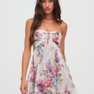 Teagan Mini Dress — White