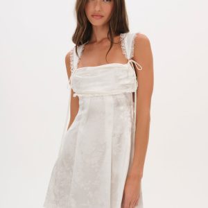 Holland Mini Dress — White