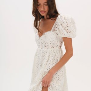 Becca Mini Dress — White
