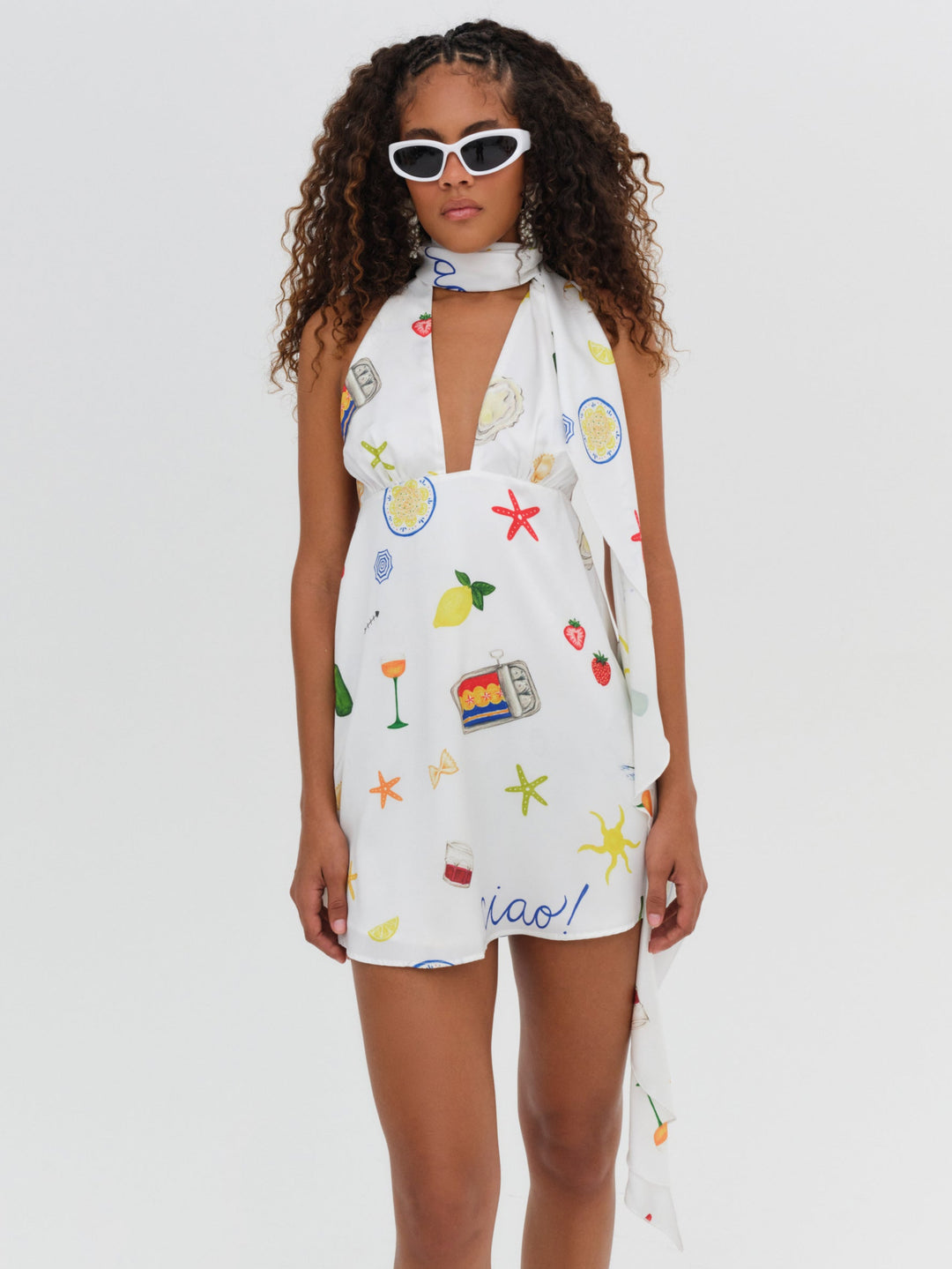 Carla Mini Dress — Multi - Image 3