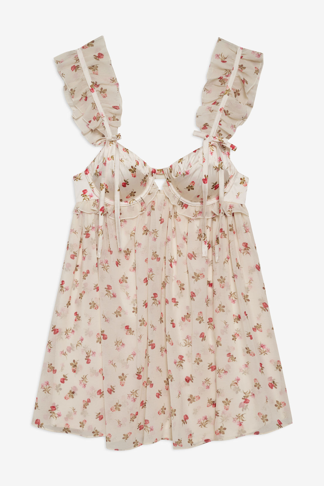 Poppy Mini Dress — White - Image 5