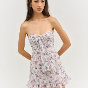 Teagan Mini Dress — White