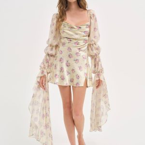 Willow Mini Dress — Pink
