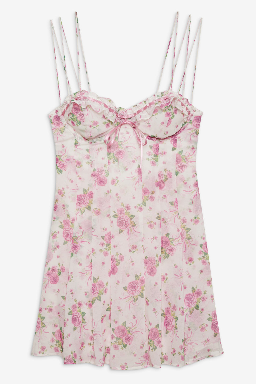 Kate Mini Dress — Pink - Image 5