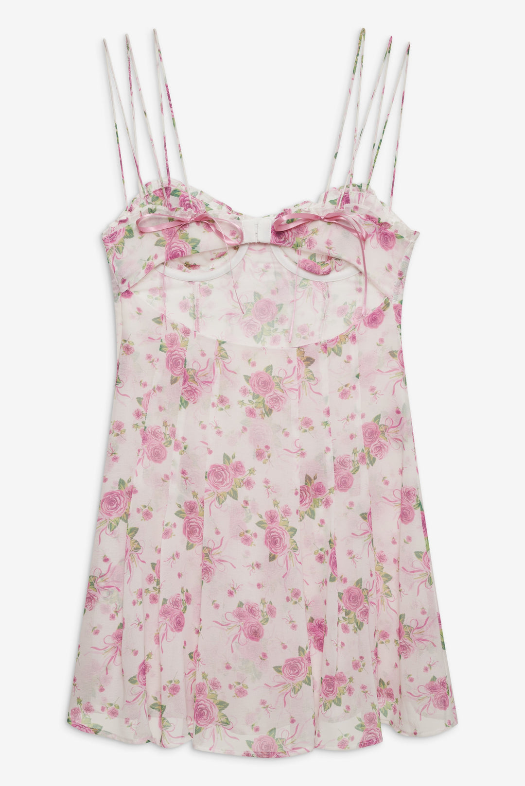 Kate Mini Dress — Pink - Image 7