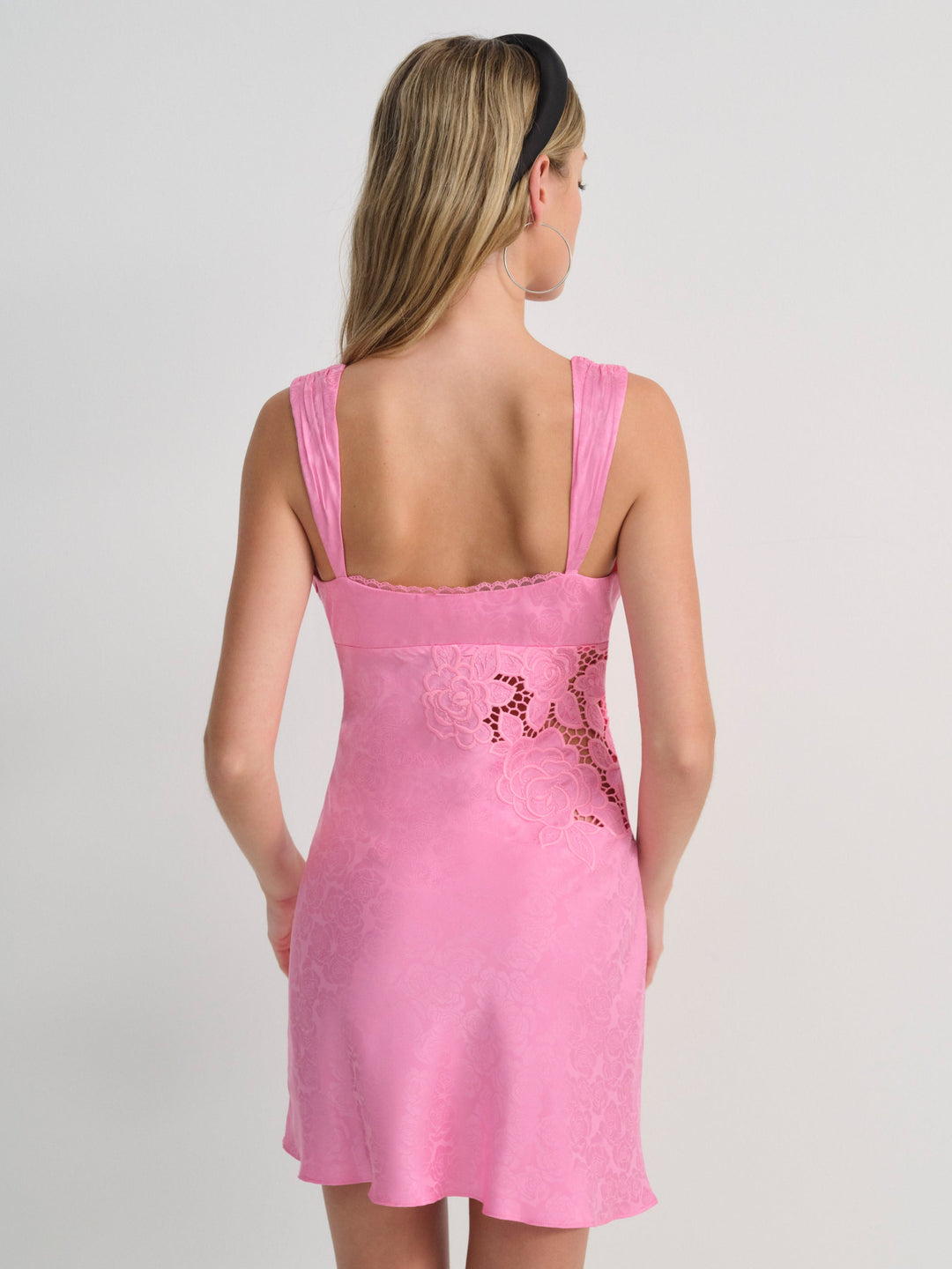 Claudia Mini Dress — Pink - Image 3