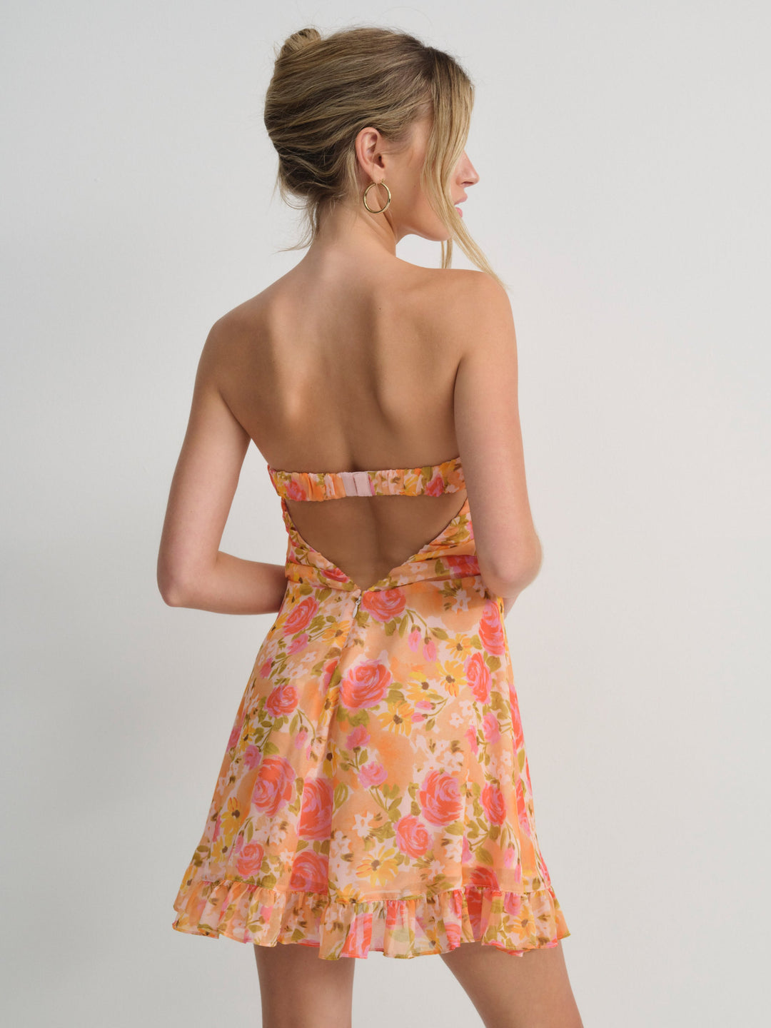 Teagan Mini Dress — Yellow - Image 2