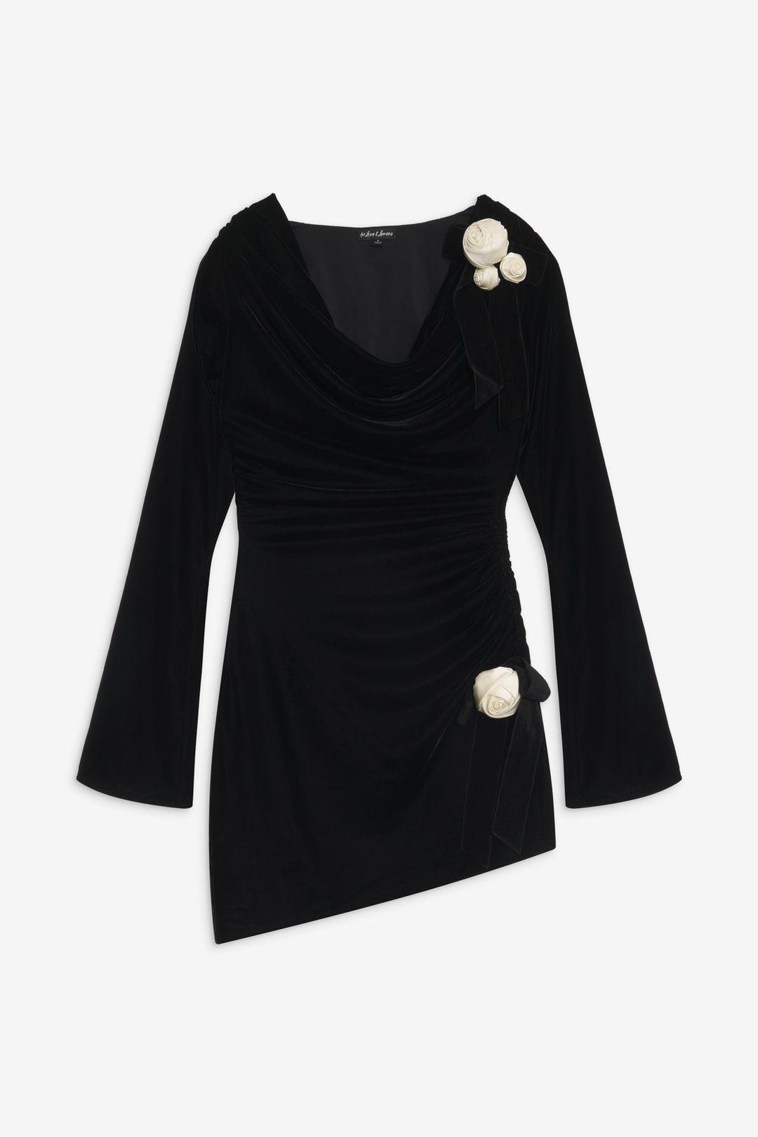 Tamera Mini Dress — Black - Image 5