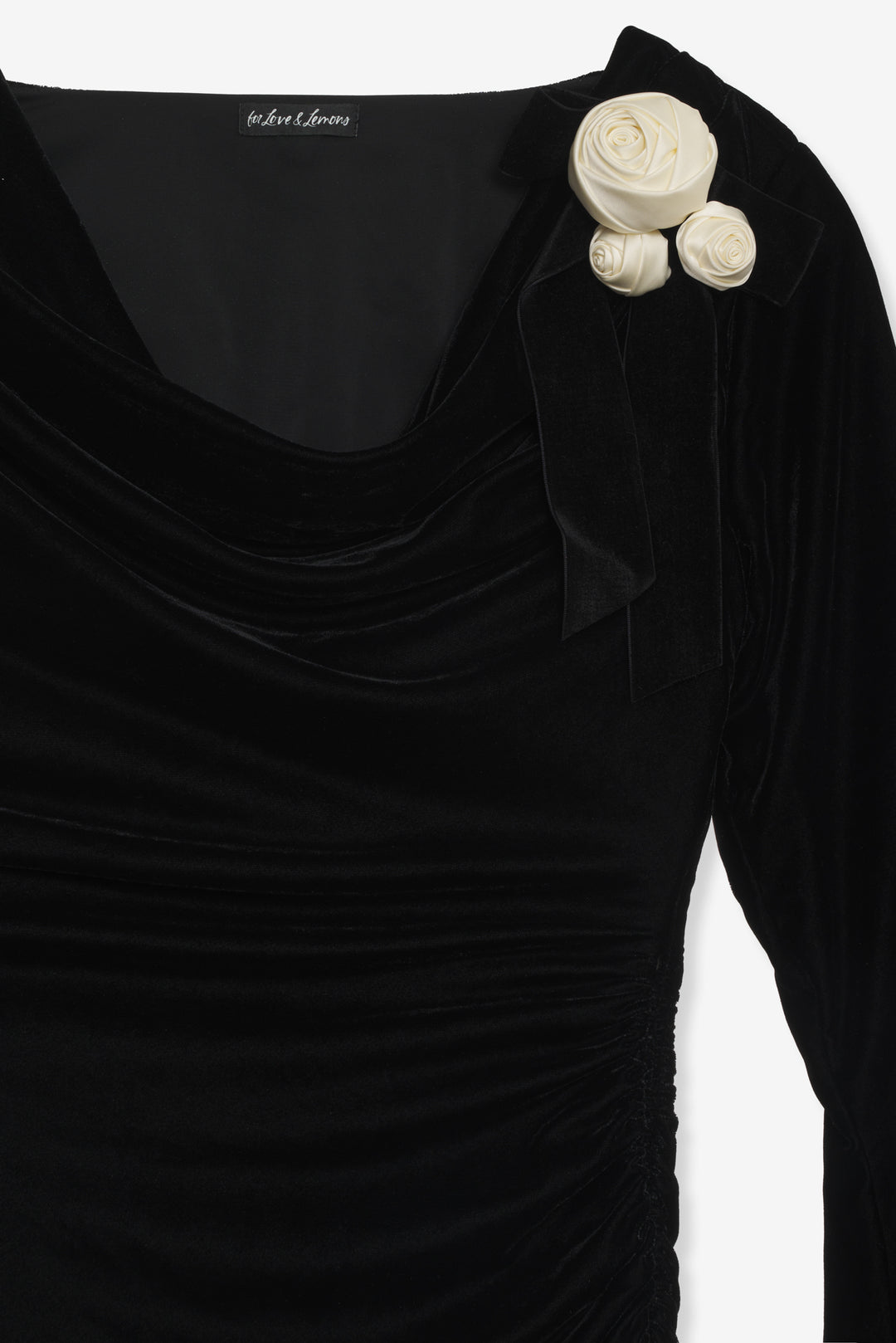 Tamera Mini Dress — Black - Image 6
