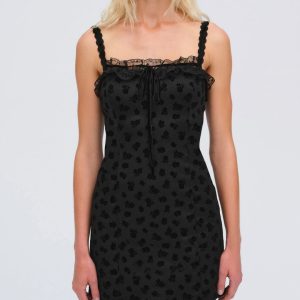 Claira Mini Dress — Black