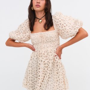 Brooke Mini Dress — White