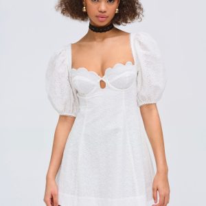 Marseille Mini Dress — White