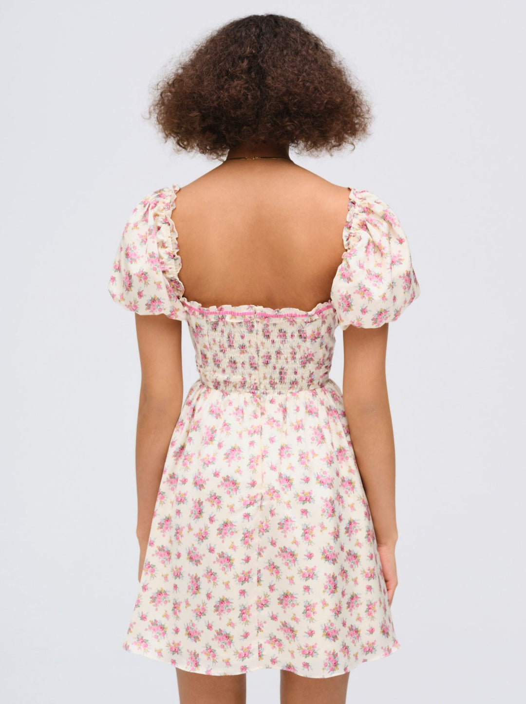 Etienne Mini Dress — Pink - Image 4