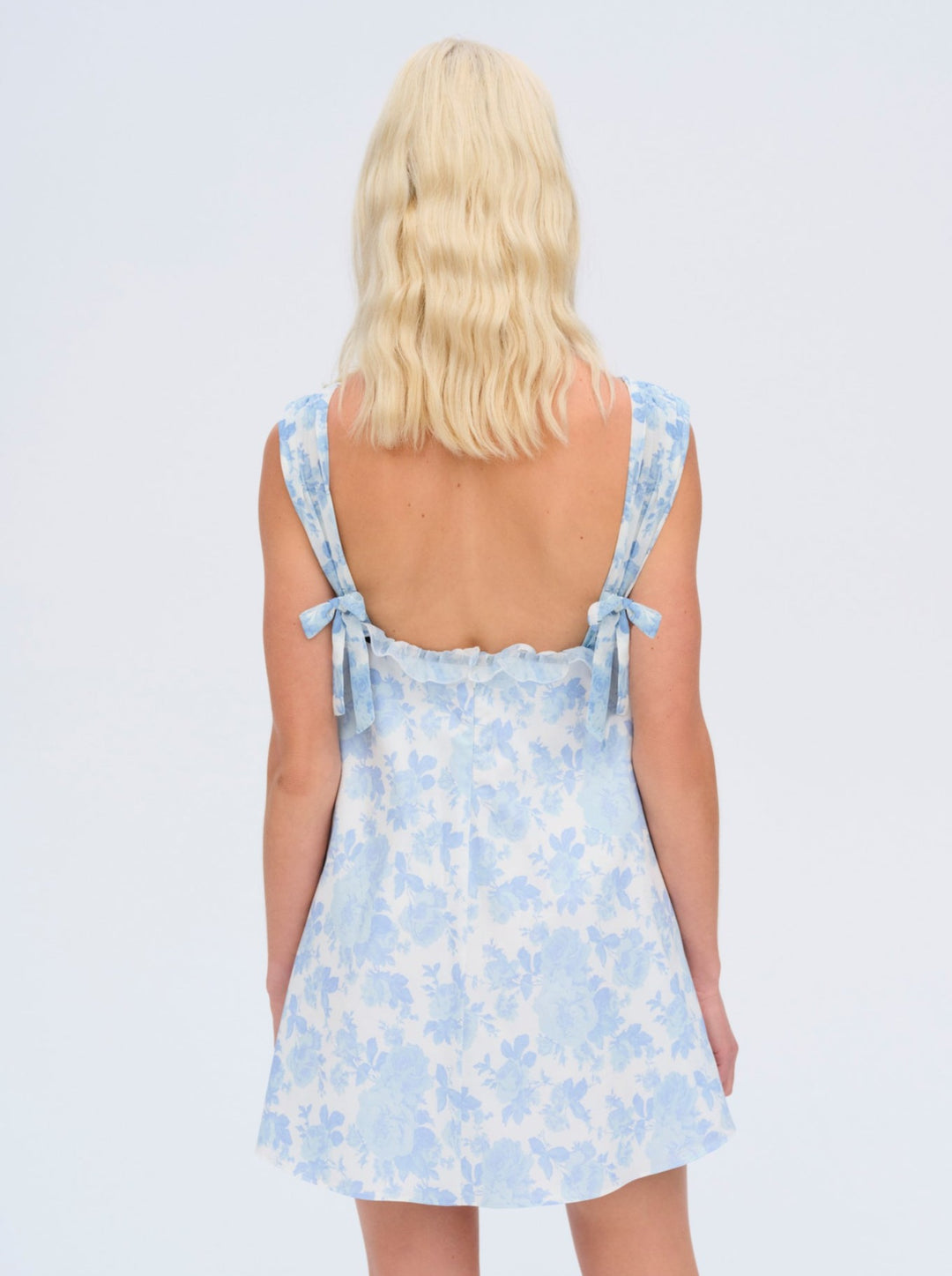Oliver Mini Dress — Blue - Image 2