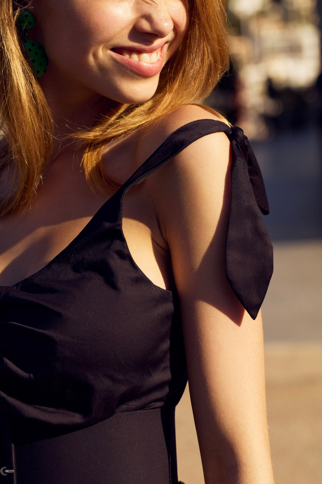 Quinne Mini Dress — Black - Image 9