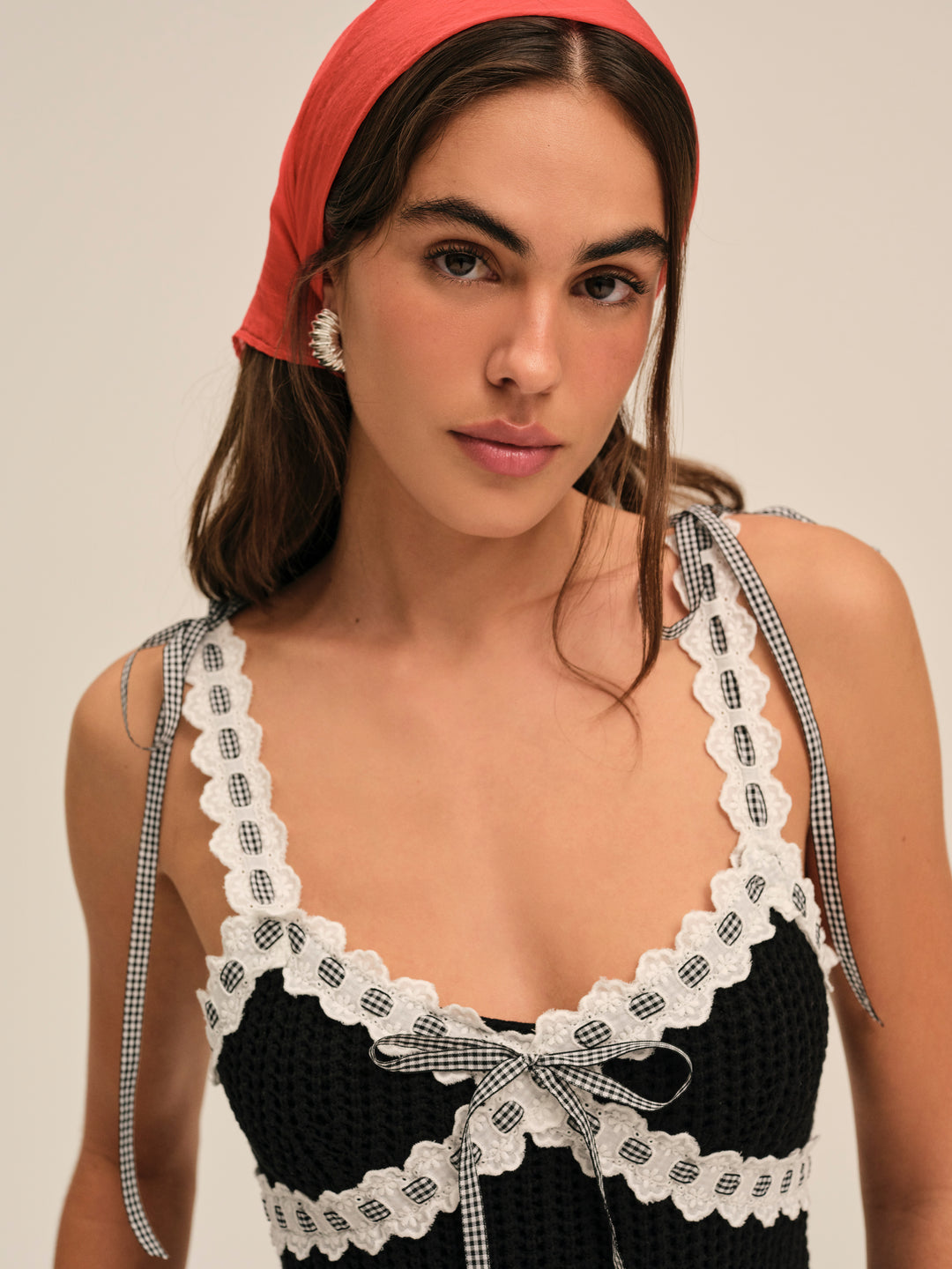 Becka Mini Dress — Black - Image 3