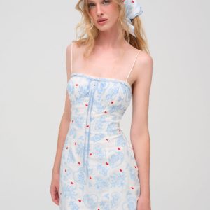 Claire Mini Dress — White