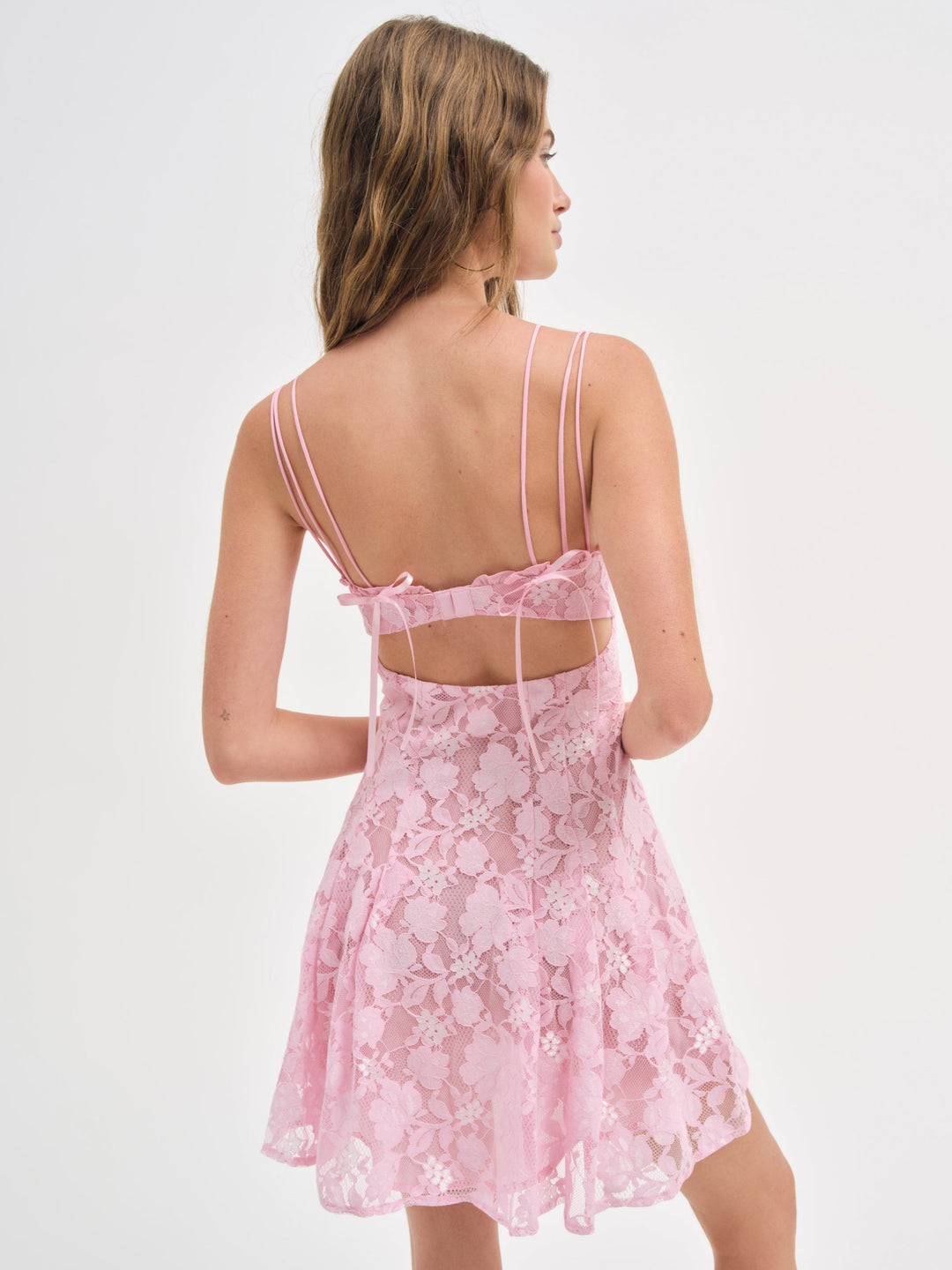 Kate Mini Dress — Pink - Image 2