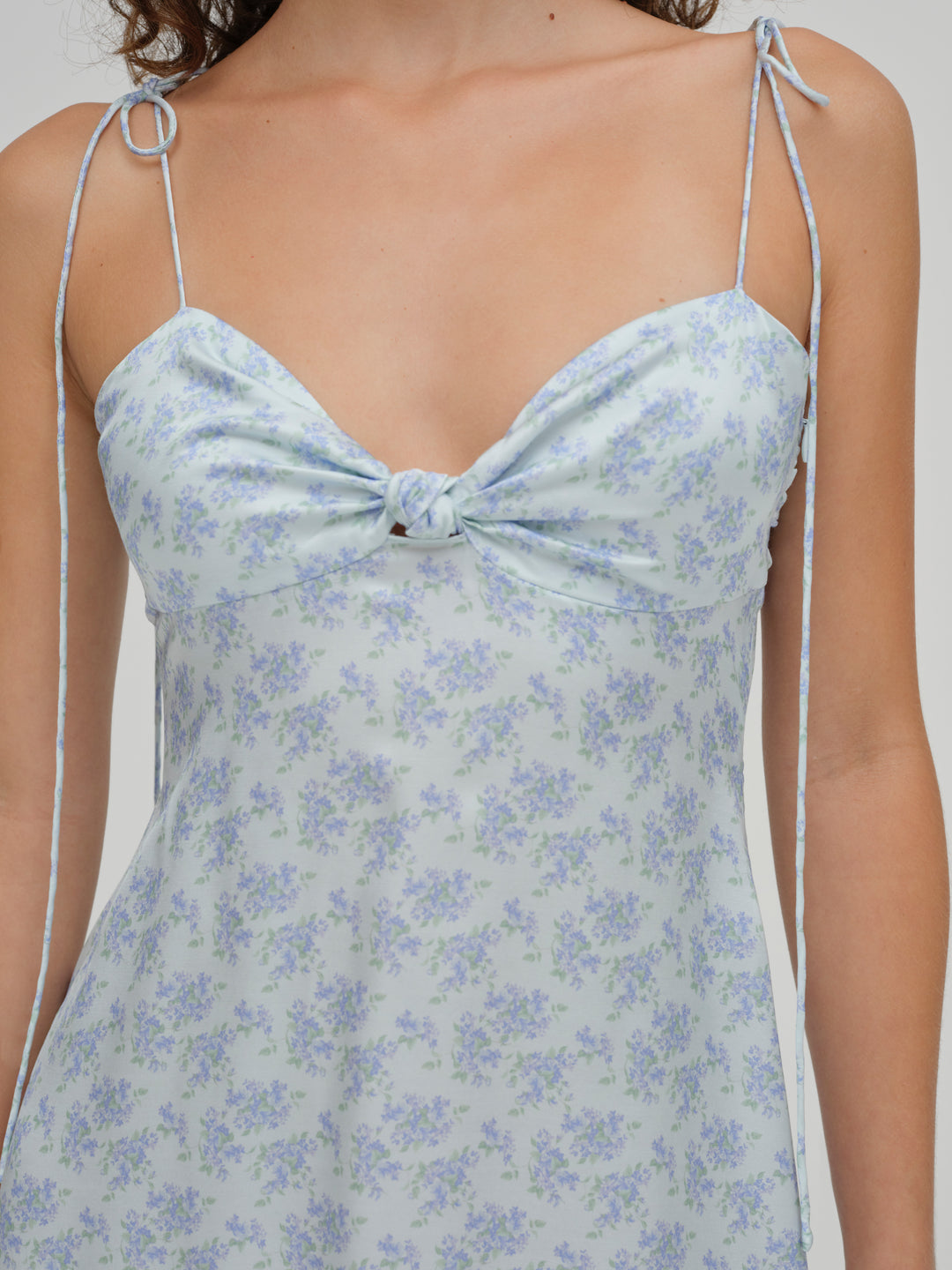 Adira Mini Dress — Blue - Image 2