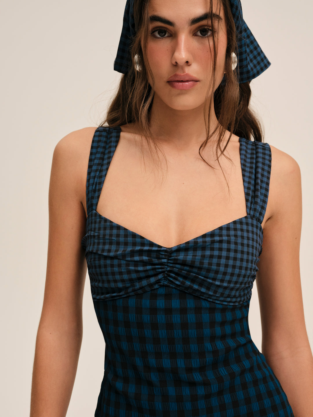 Blue River Mini Dress — Navy - Image 4