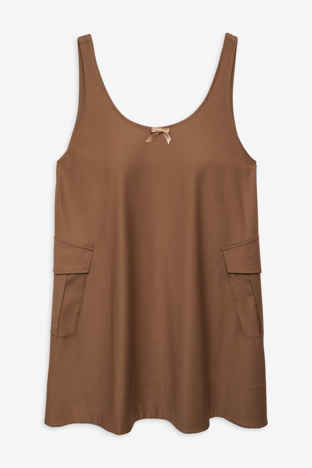 Elanah Mini Dress — CAMEL - Image 4