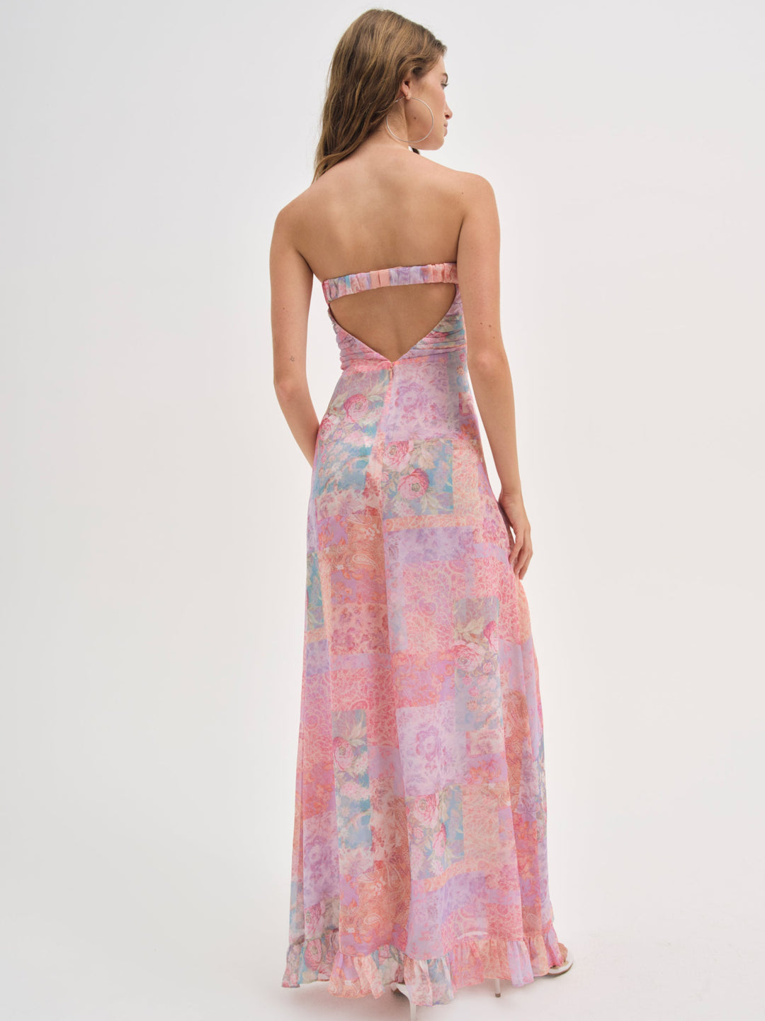 Teagan Maxi Dress — Pink - Image 2
