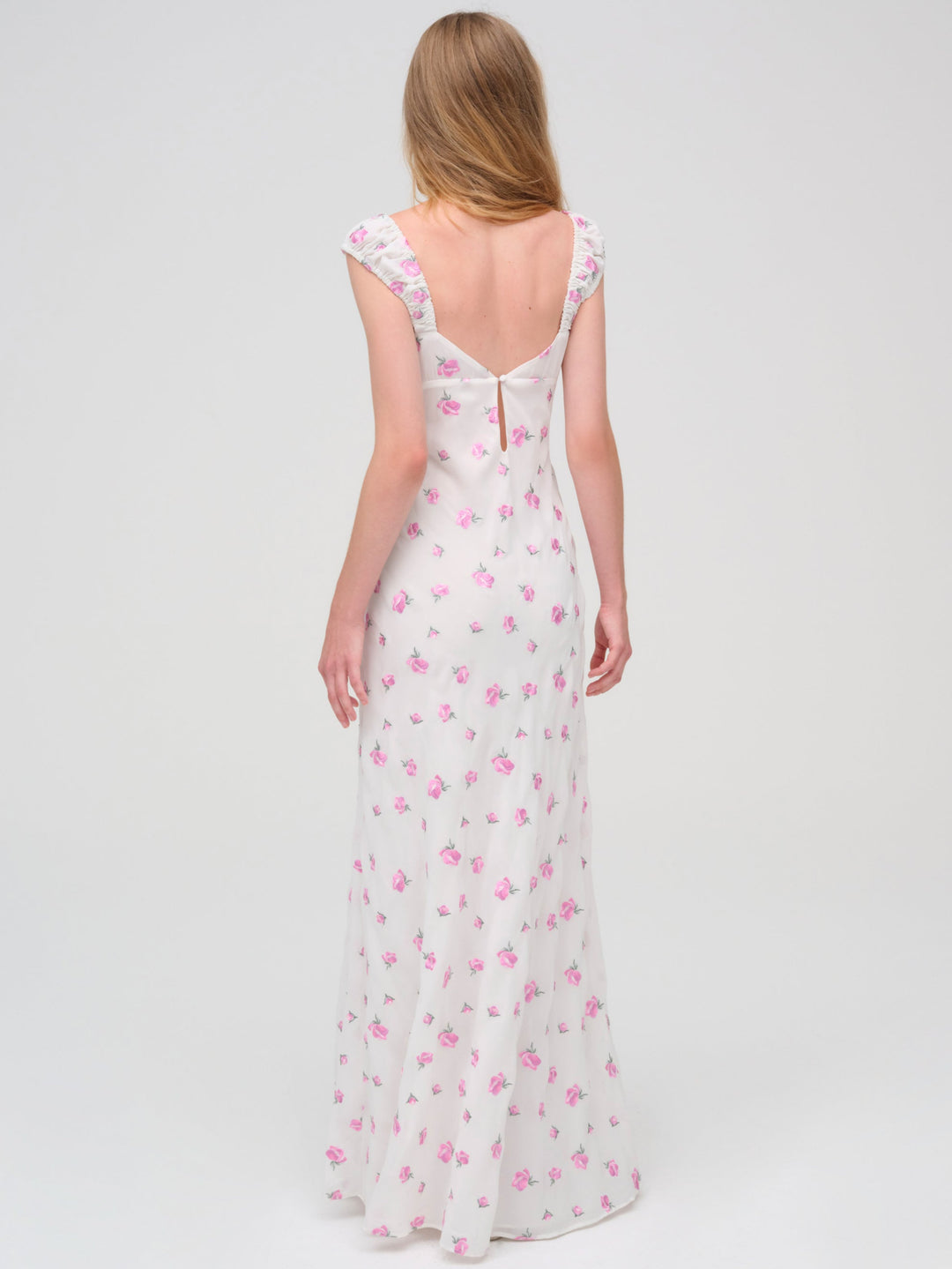 Emmaline Maxi Dress — White - Image 2