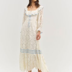 Severine Maxi Dress — Cream