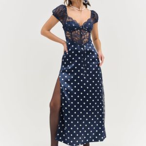 Casey Maxi Dress — Navy