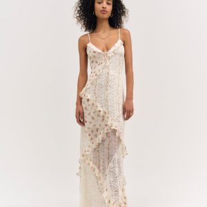 Josalyn Maxi Dress — Cream