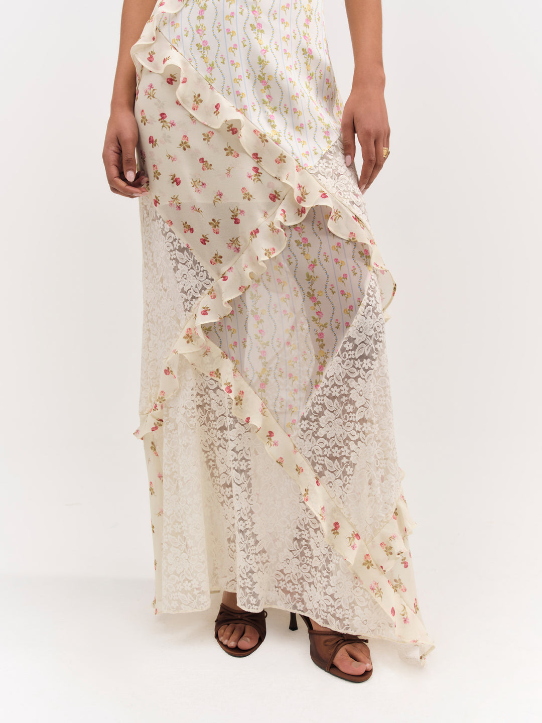 Josalyn Maxi Dress — Cream - Image 2