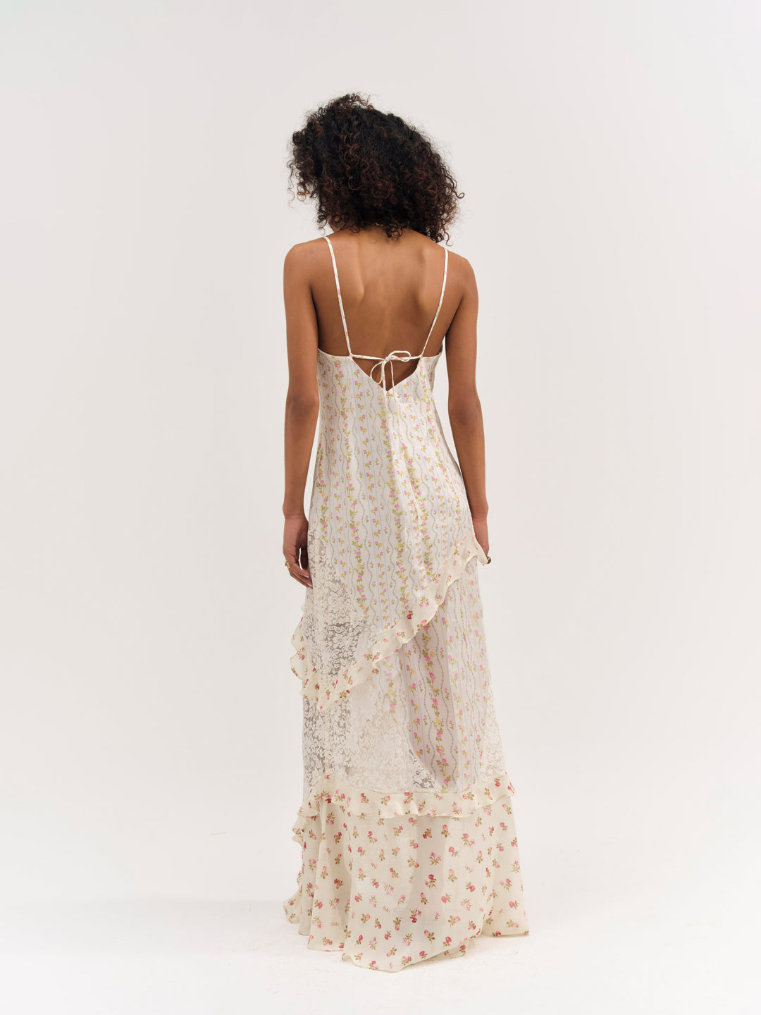 Josalyn Maxi Dress — Cream - Image 3