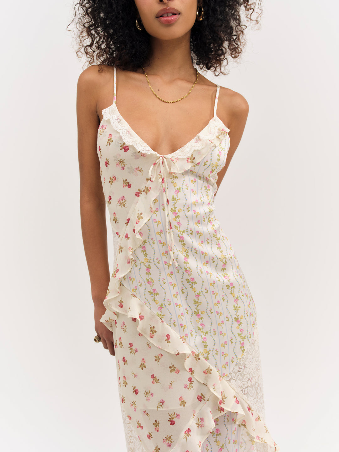 Josalyn Maxi Dress — Cream - Image 5