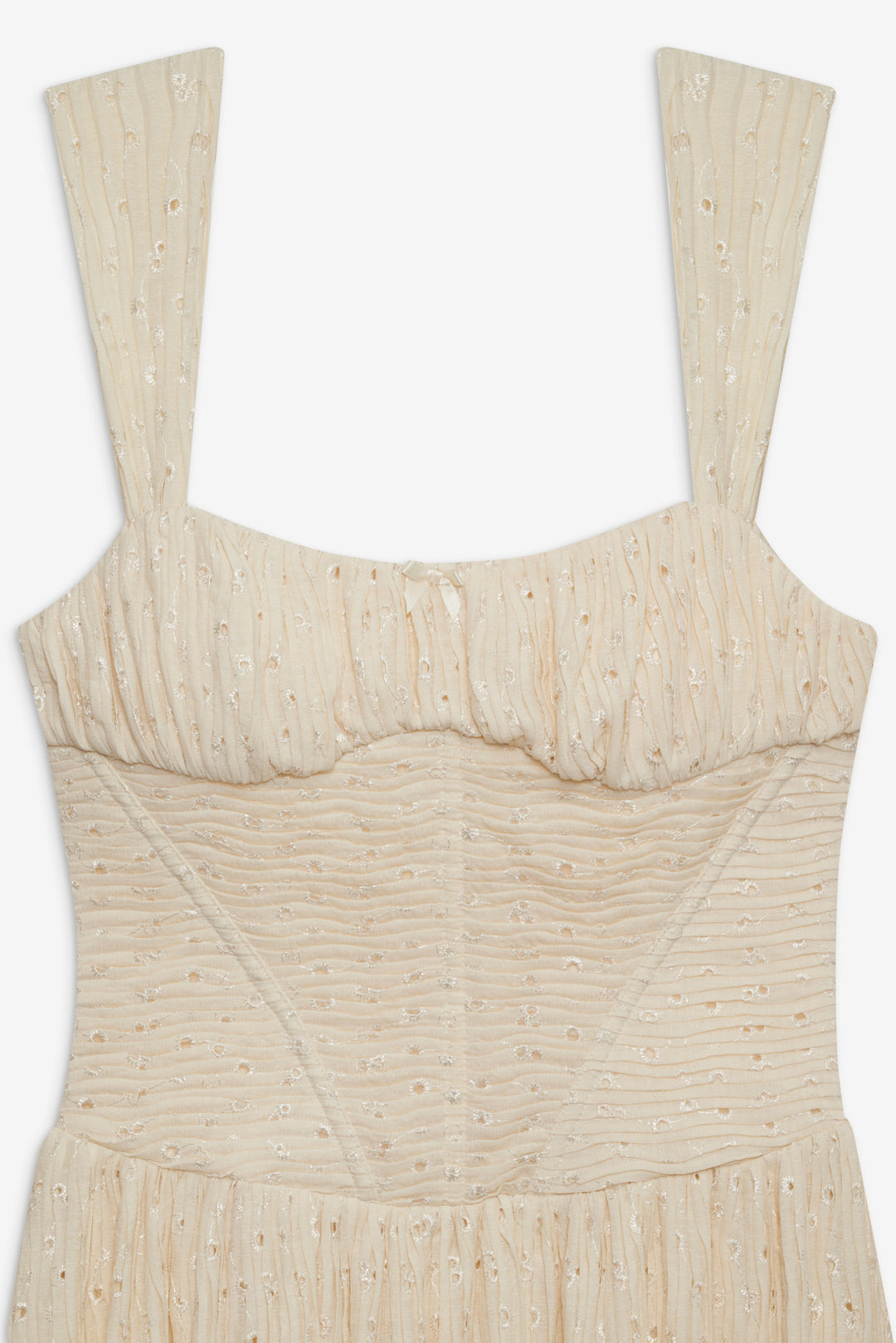 Erika Bustier Maxi Dress — Natural - Image 6