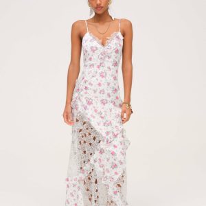 Josalyn Maxi Dress — White