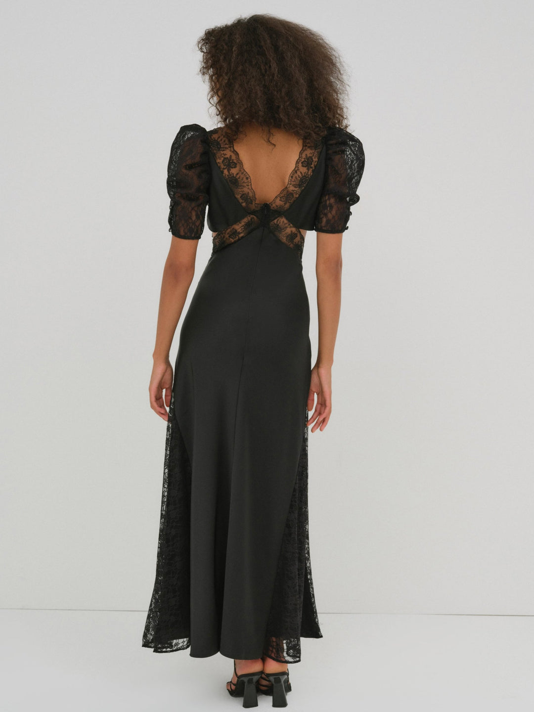 Corinne Maxi Dress — Black - Image 2