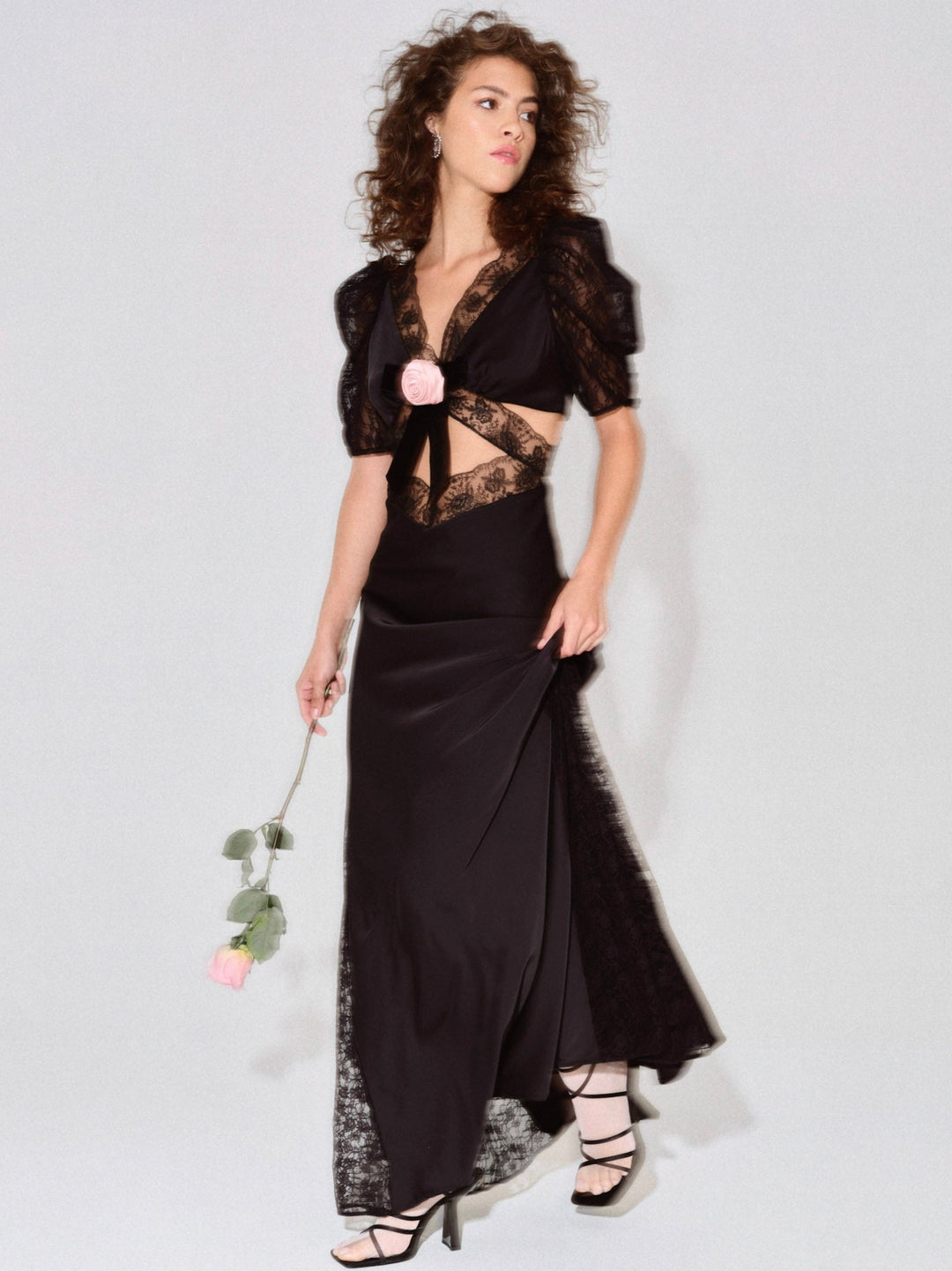 Corinne Maxi Dress — Black - Image 5