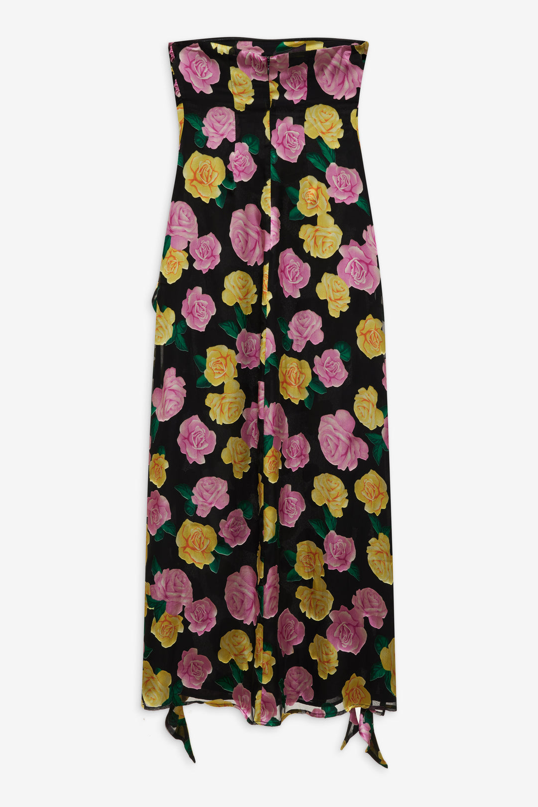 Madison Strapless Maxi Dress — Black - Image 8